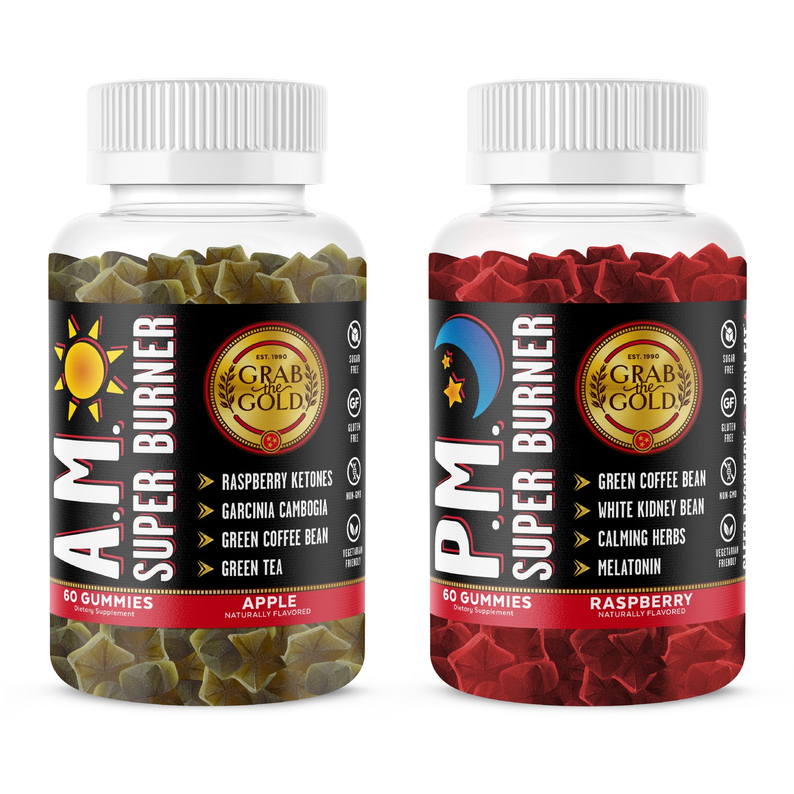 Burner Gummy Bundle - A.M. Metabolism & P.M. Melatonin - Save 20%