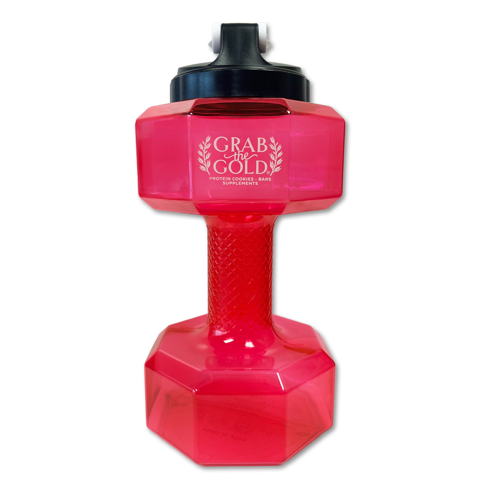Dumbbell Water Bottle 1/2 Gallon (2.2L)