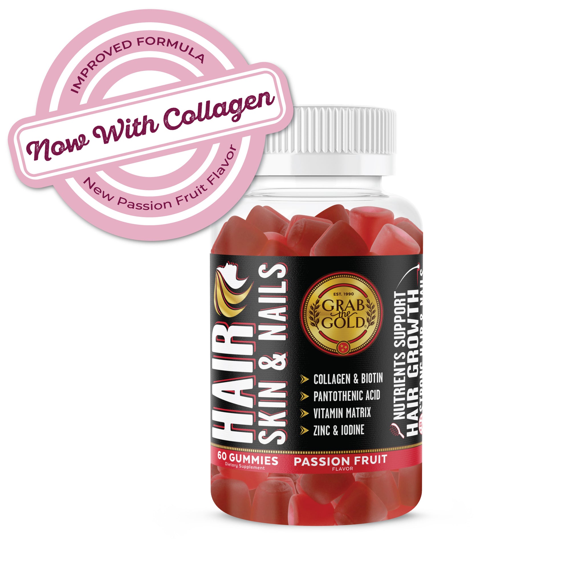 Hair, Skin & Nails Gummies + Collagen