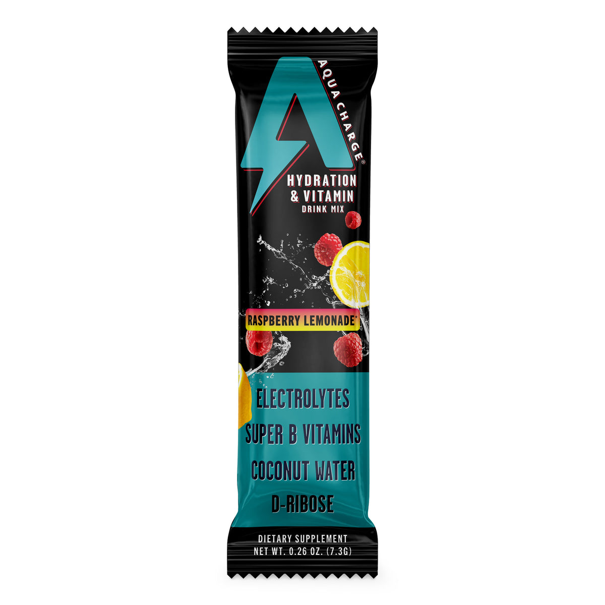 Aqua Charge - Hydration & Vitamin Drink Mix - 16 stick packs