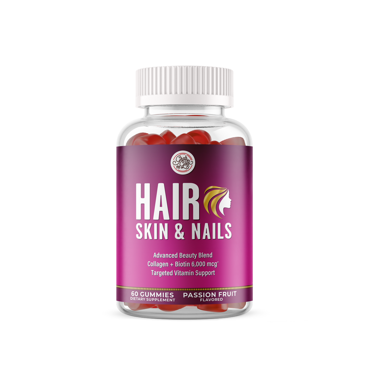 Hair Skin &amp; Nails Gummies with Collagen