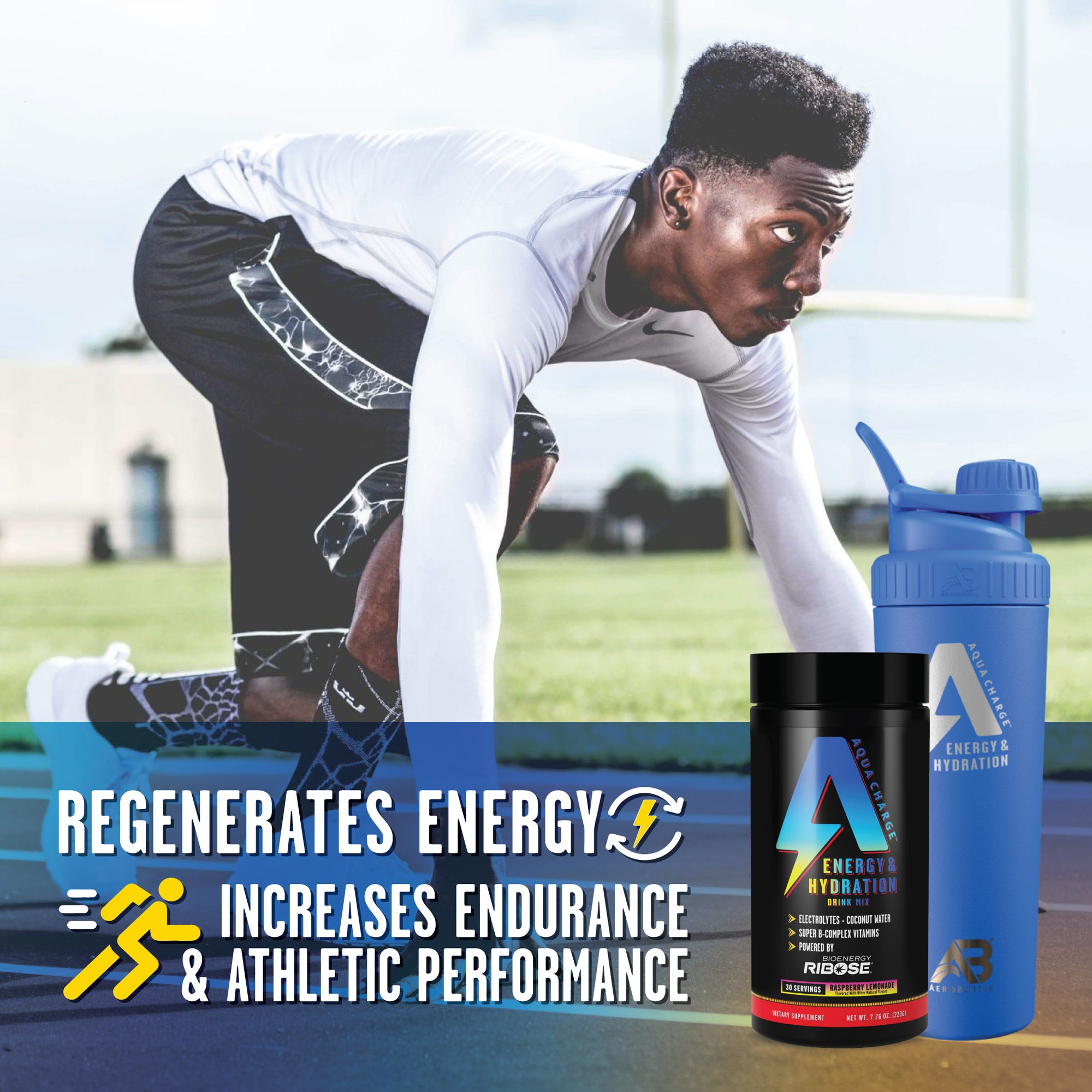 Aqua Charge - Energy & Hydration Drink Mix