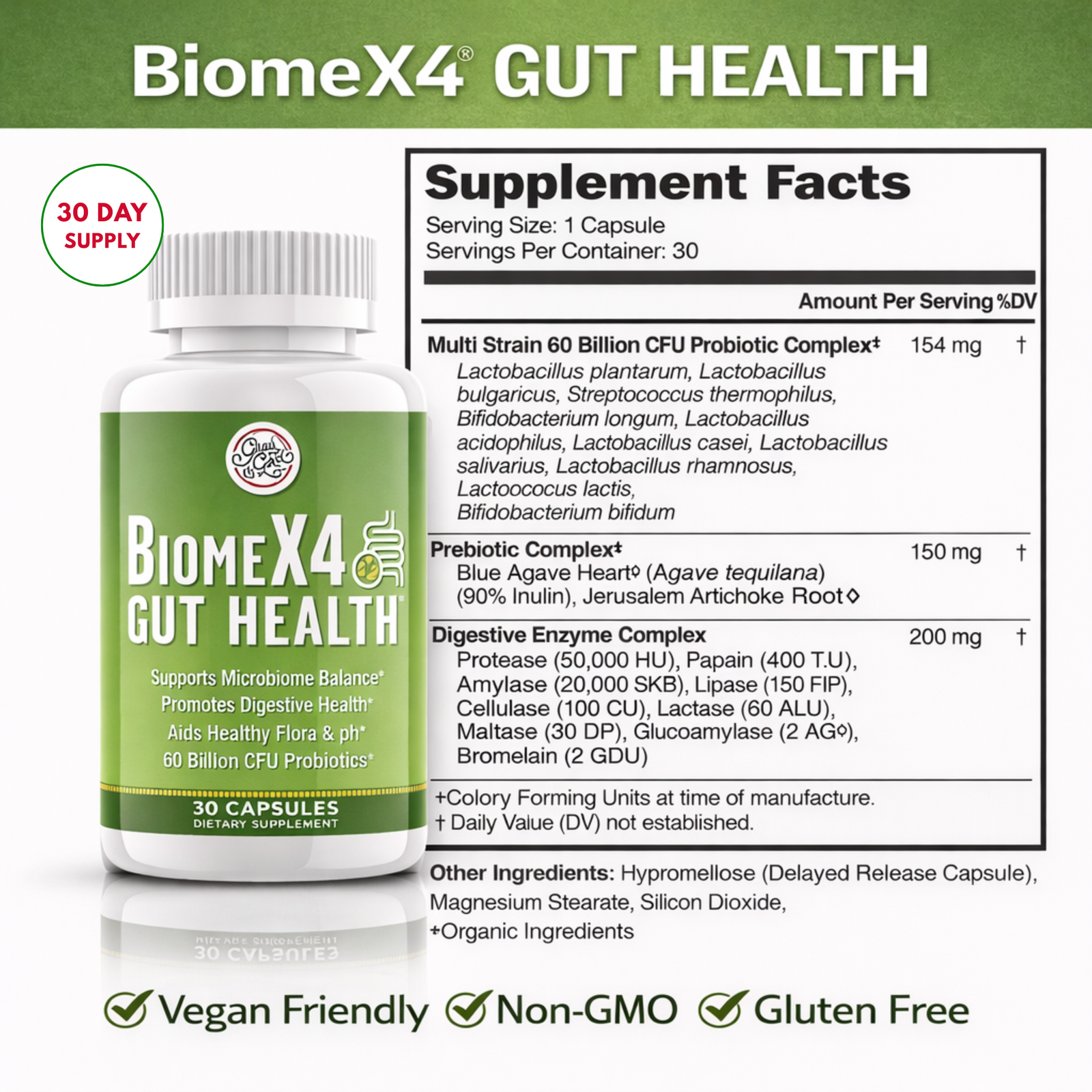 Biome X4 Gut Health