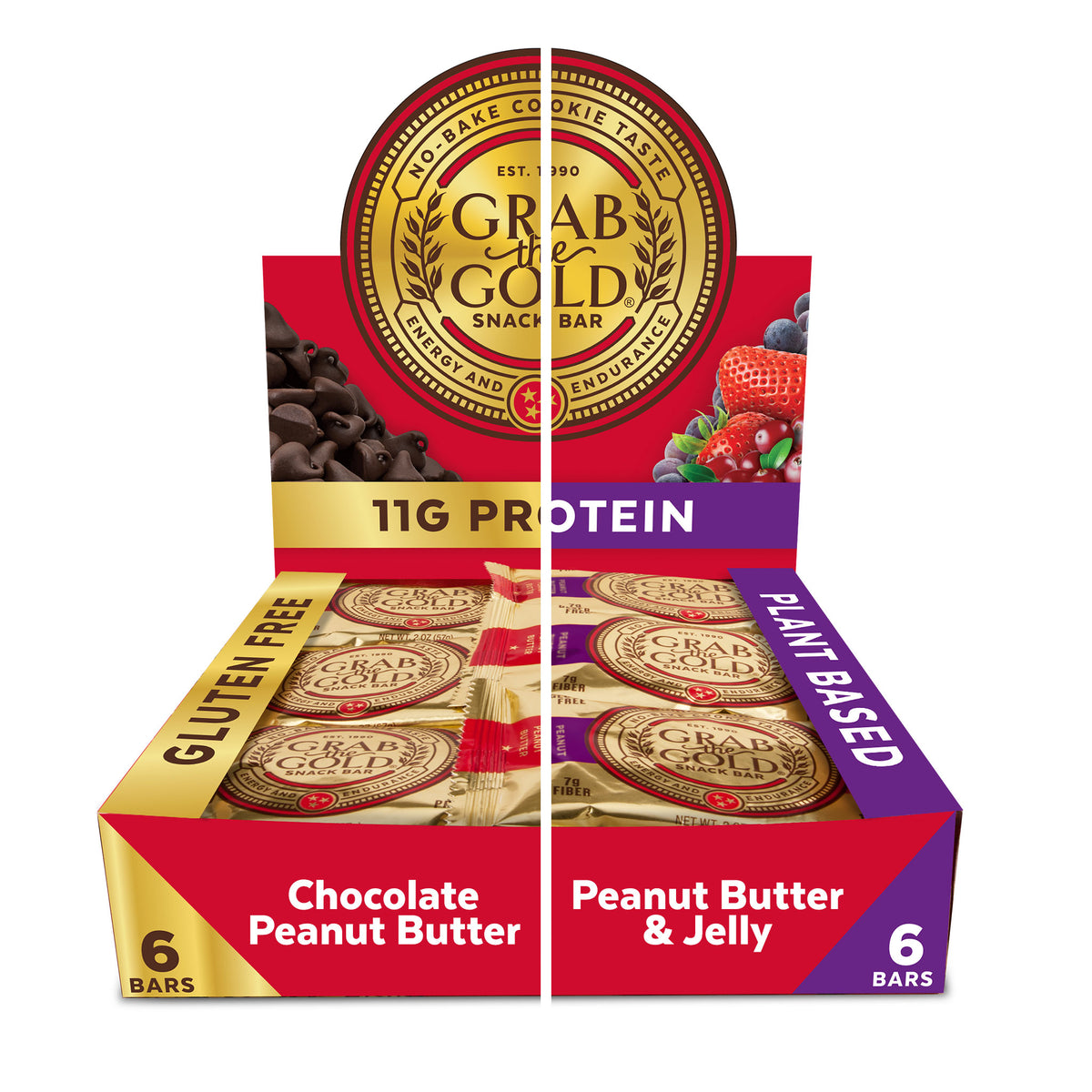 12 Snack Bars - Mixed Box