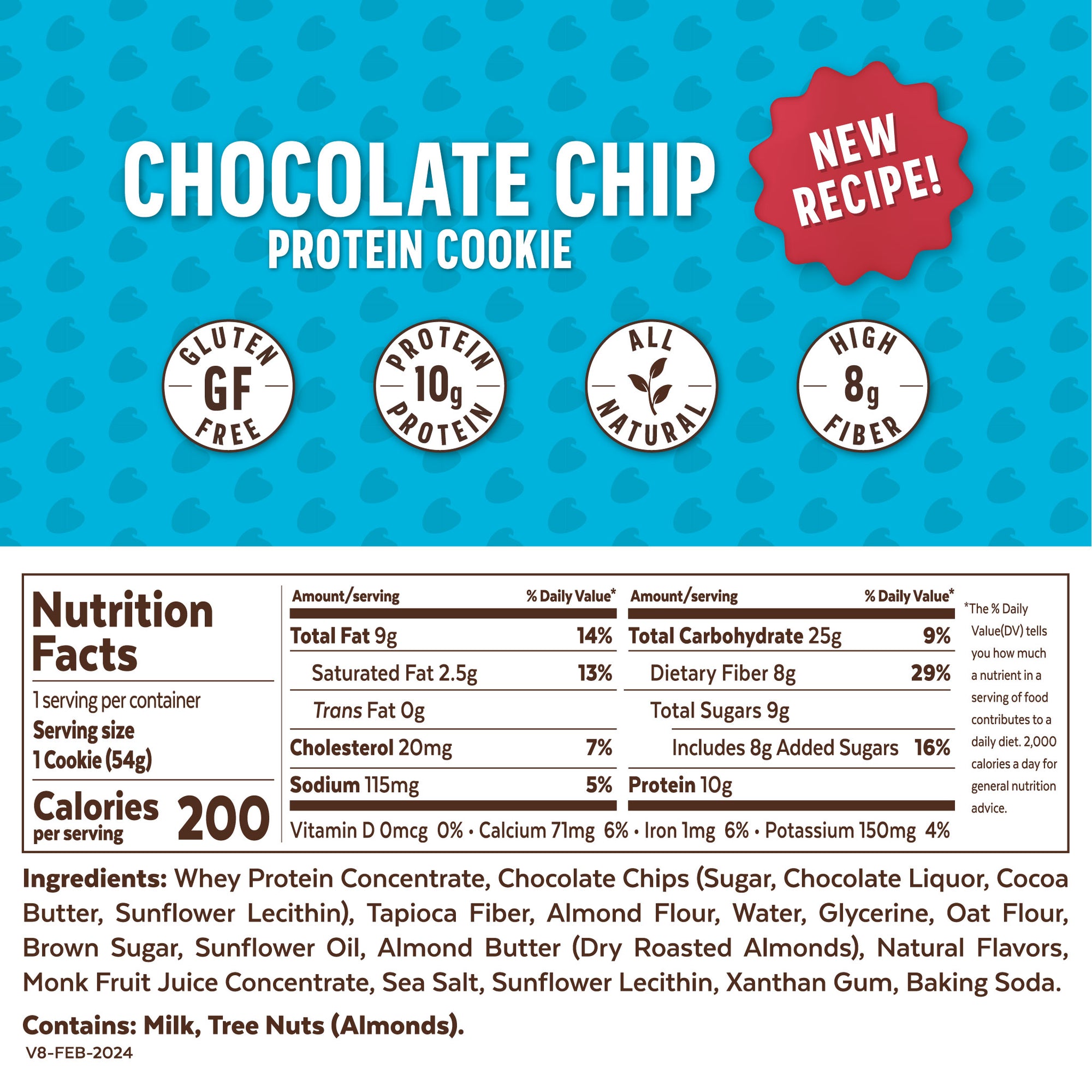 Soft-Baked Protein Cookie - Chocolate Chip