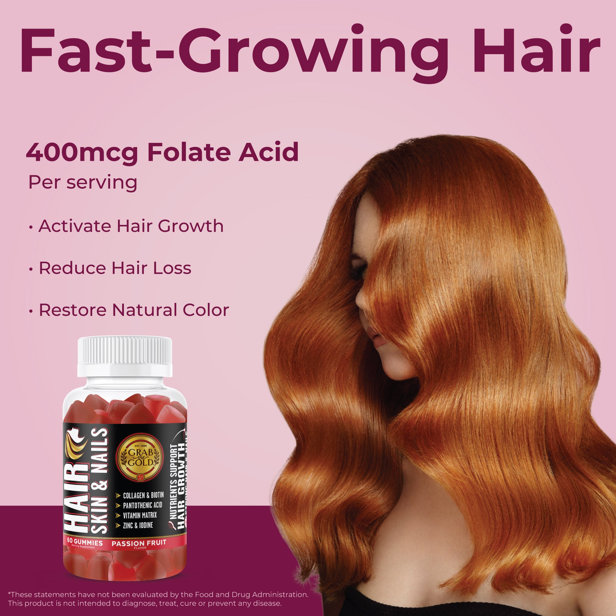 Hair, Skin & Nails Gummies + Collagen