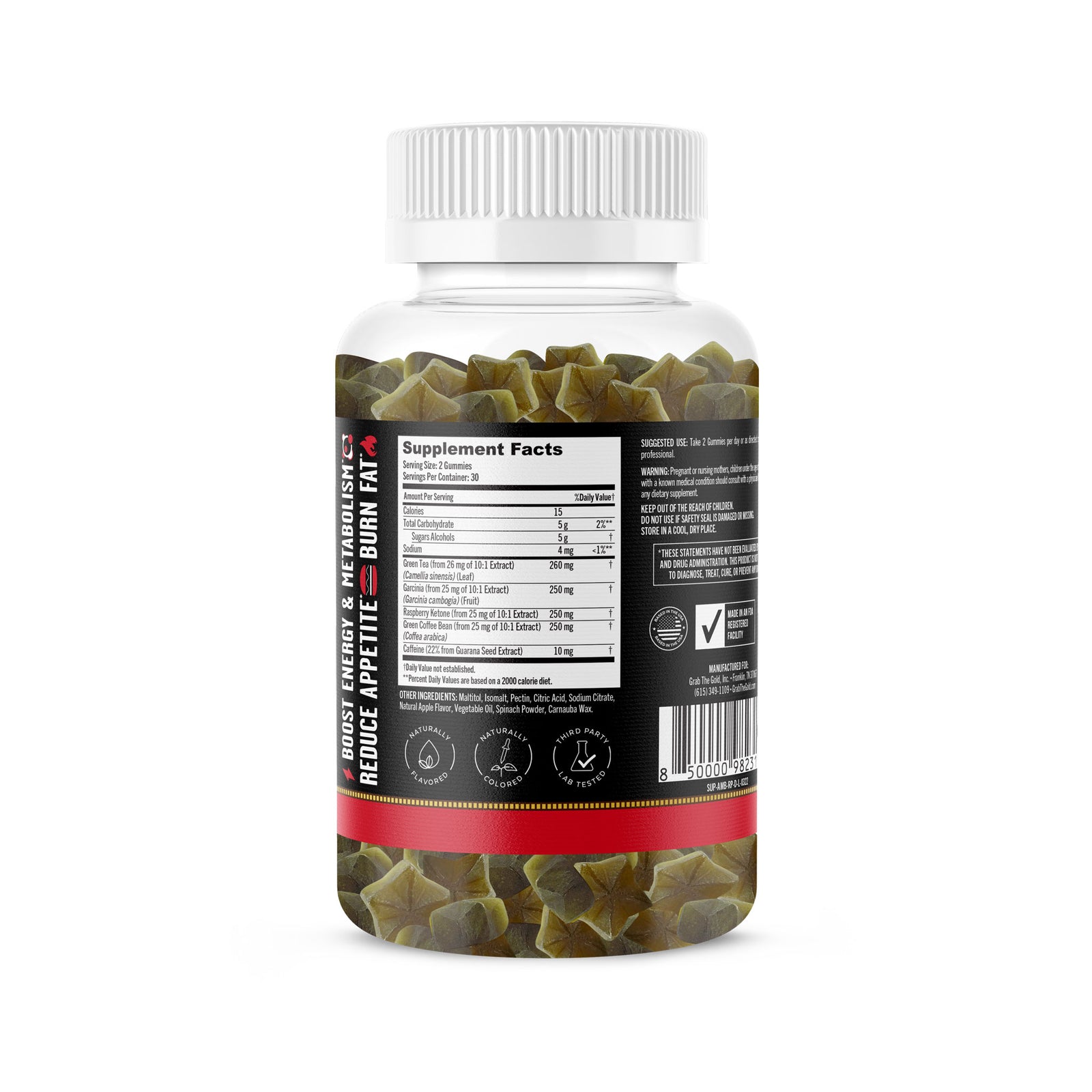 A.M. Super Burner Gummies - Boost & Reduce