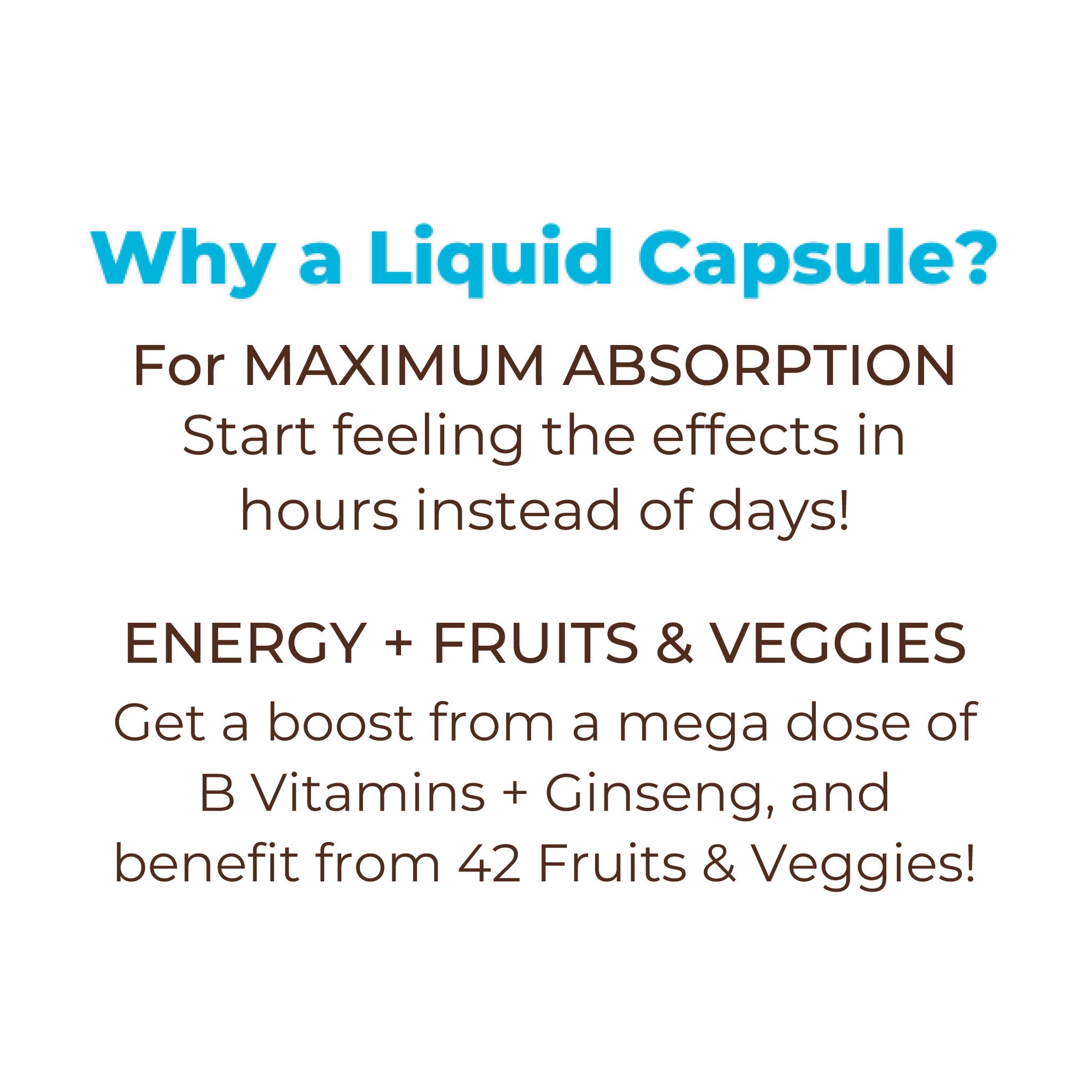 Liquid Multivitamin Capsules - Trial Pack - 3 Day Supply