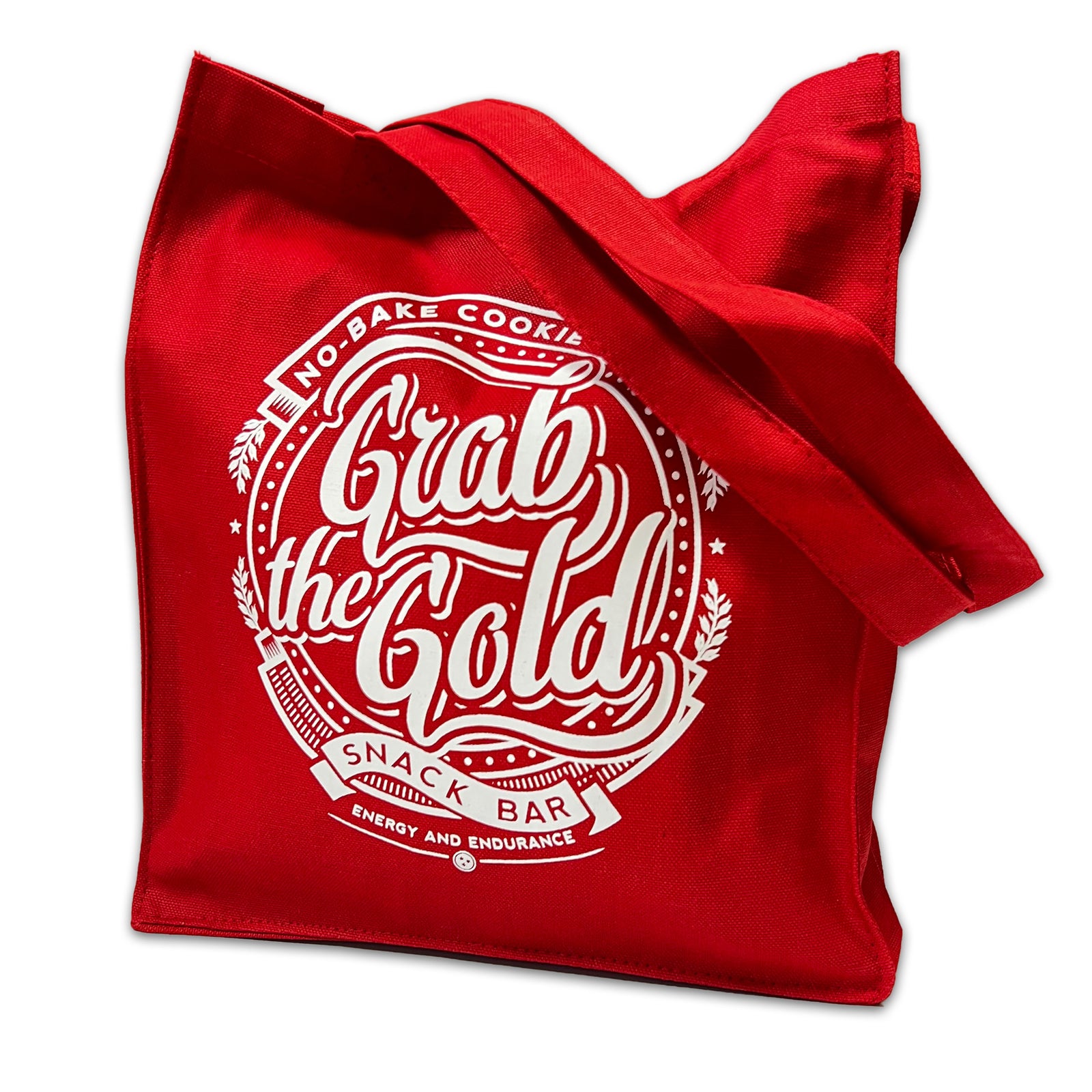 Red Canvas Tote Bag